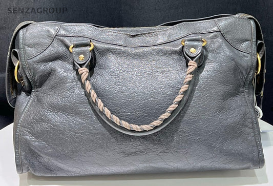 Balenciaga Locomotive bag MM Top Handle 2way Shoulder bag Women Gray