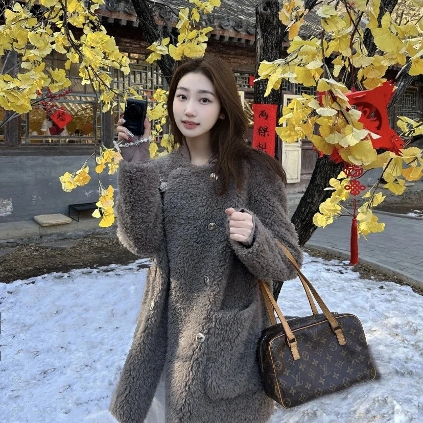 Louis Vuitton Vintage Monogram Canvas Handbag For Women
