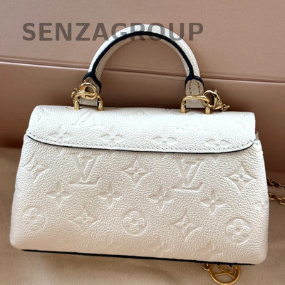 Louis Vuitton Madeleine Nano Embossed Leather Chain Shoulder Bag for Women