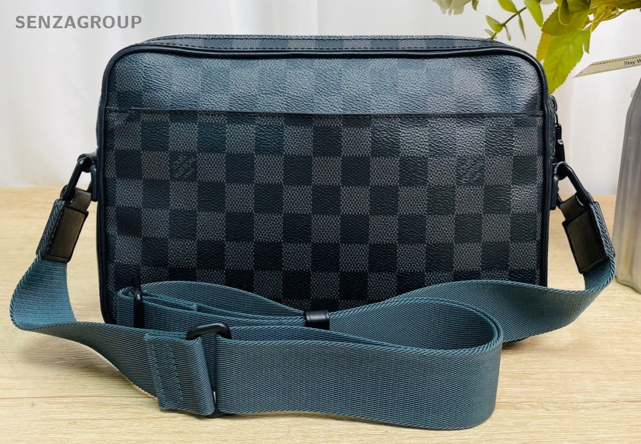 Louis Vuitton Alpha Damier Ebene Shoulder bag Crossbody Black
