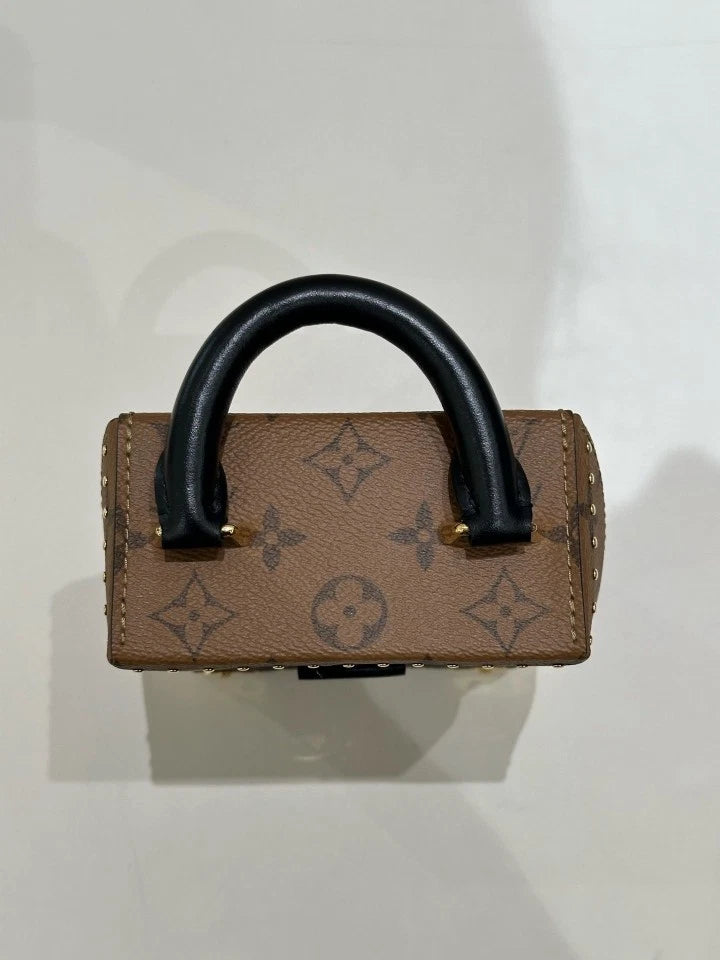 Louis Vuitton Canvas Camera Box Top Handle Bag For Women