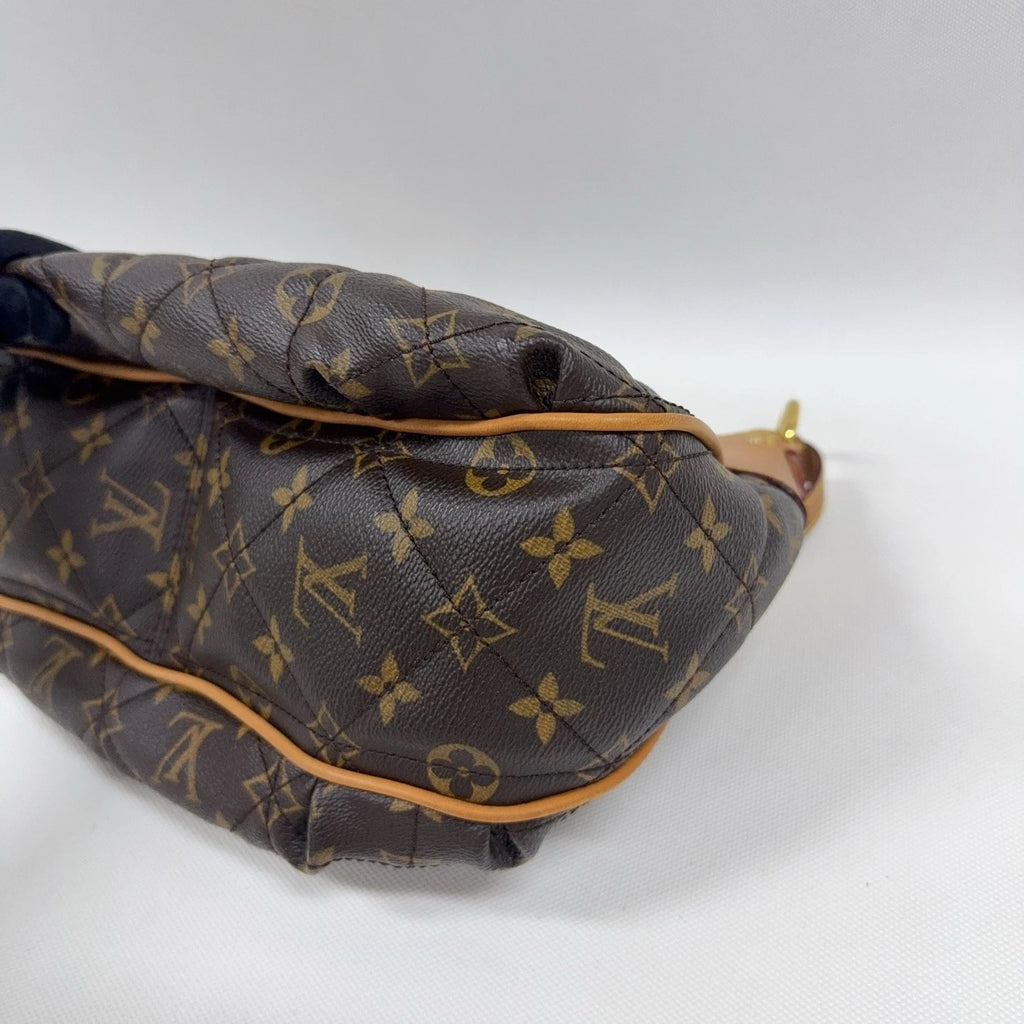 Louis Vuitton Tulum Monogram Shoulder Bag Brown Gold Used Women Classic
