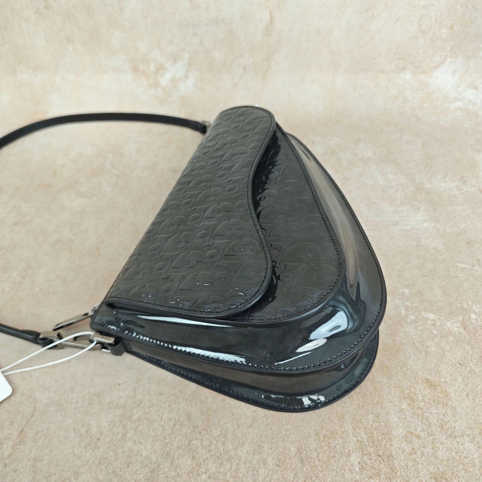 Dior Saddle Black Shoulder Bag Crossbody Excellent