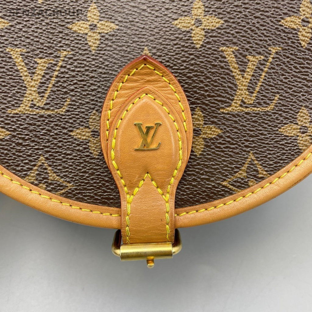 Louis Vuitton Saddle Monogram Shoulder bag Crossbody Women Brown