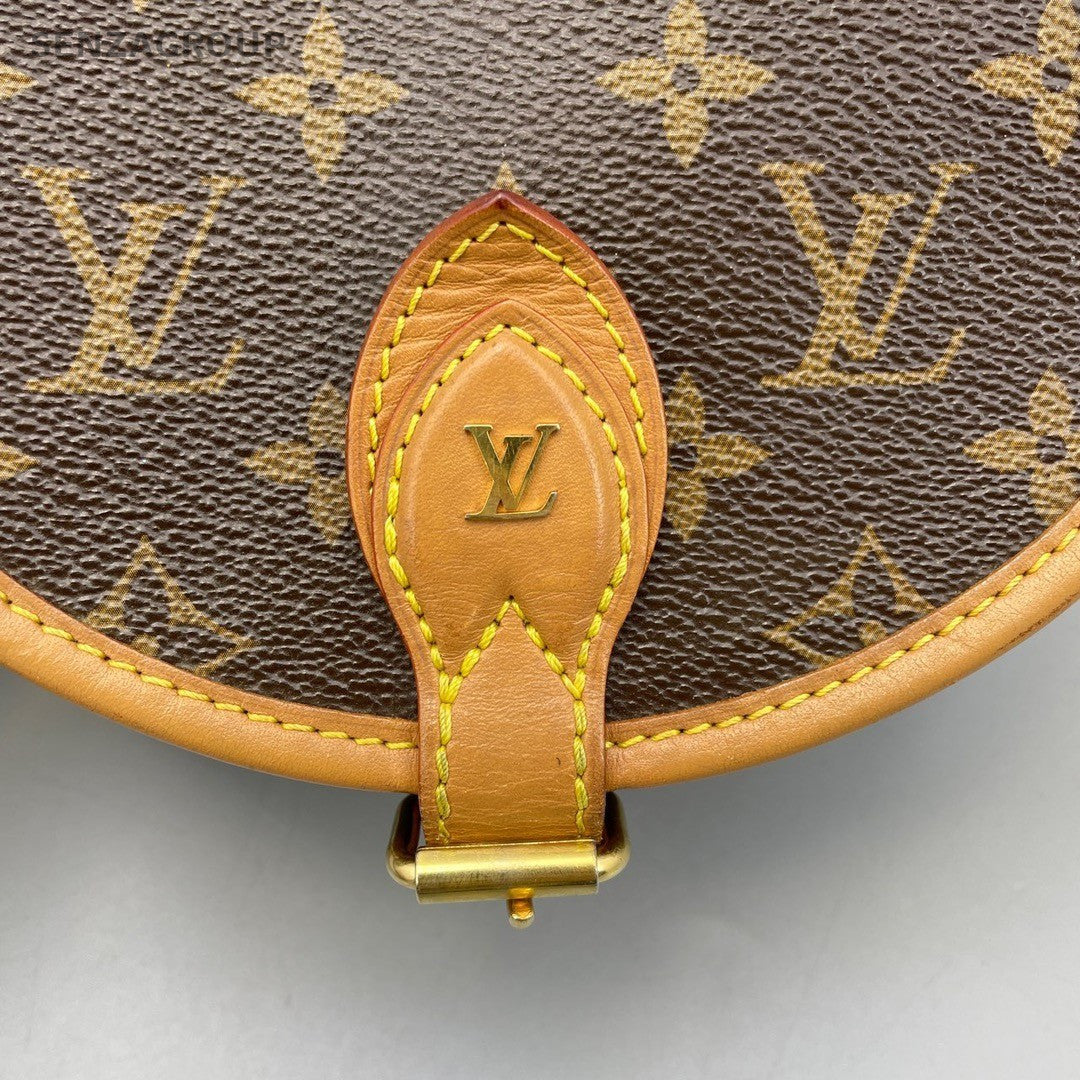 Louis Vuitton Saddle Monogram Shoulder bag Crossbody Women Brown