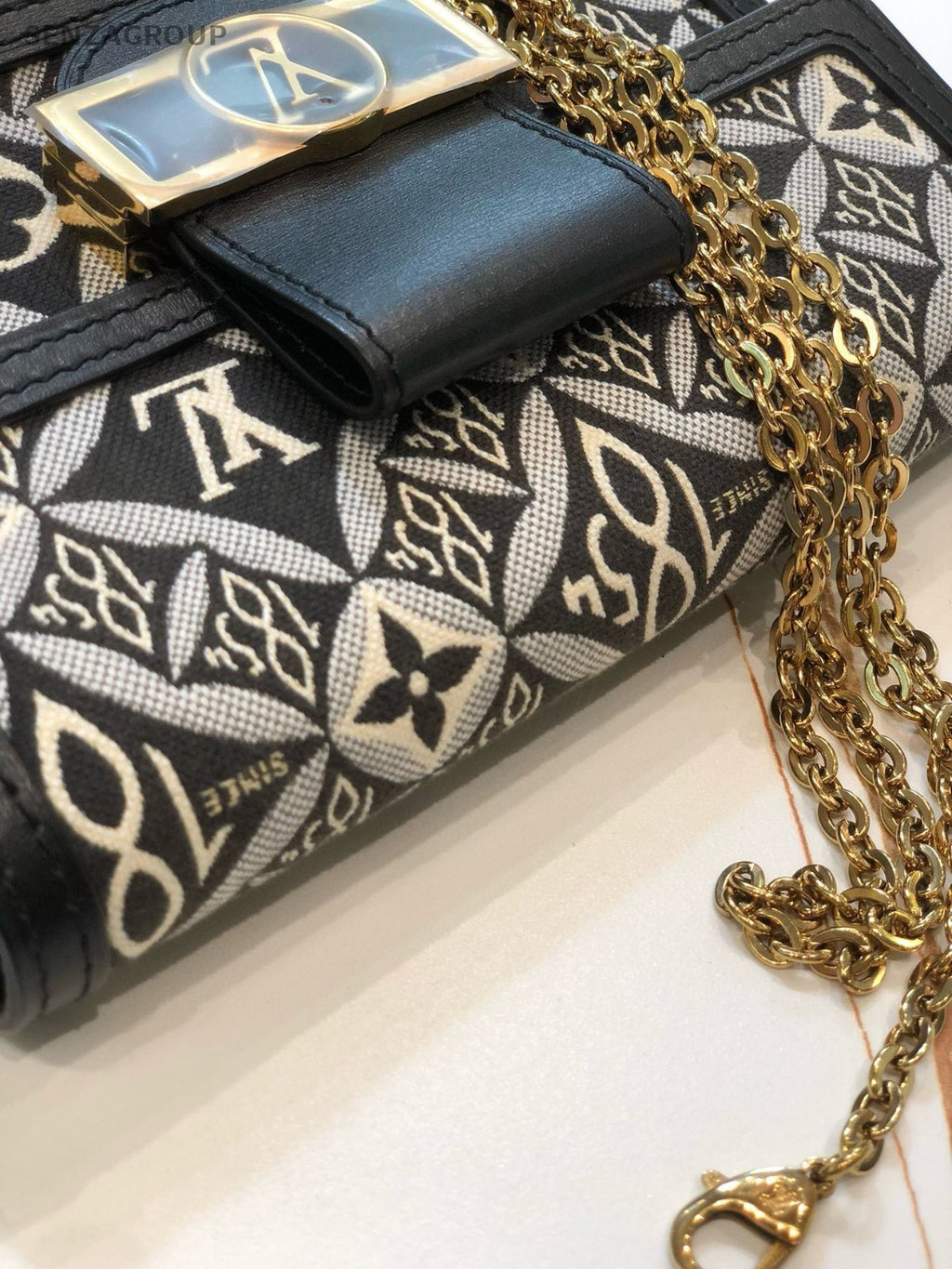 Louis Vuitton Dauphine woc 1854 Limited Edition Chain Shoulder bag Women Black