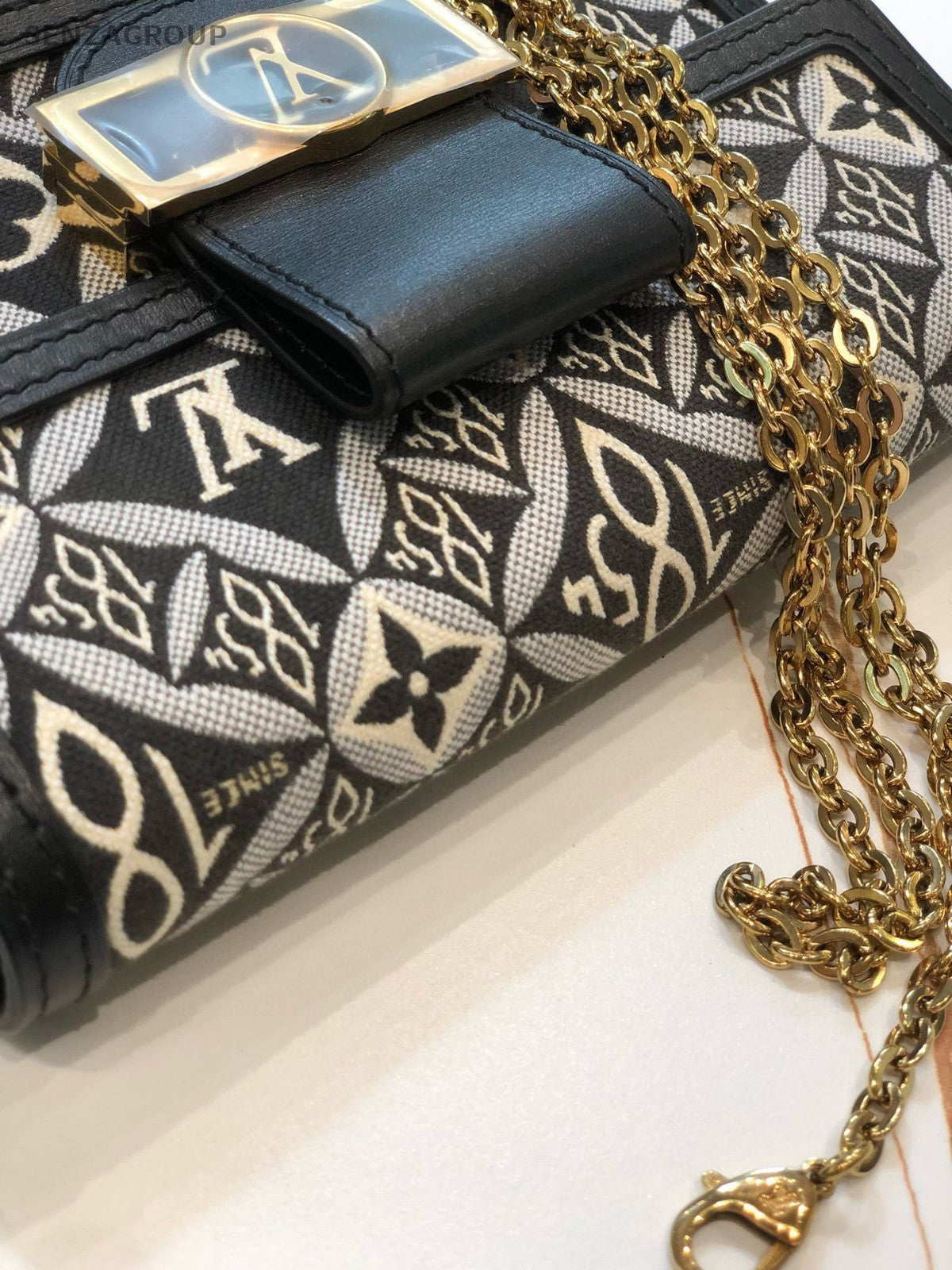 Louis Vuitton Dauphine woc 1854 Limited Edition Chain Shoulder bag Women Black