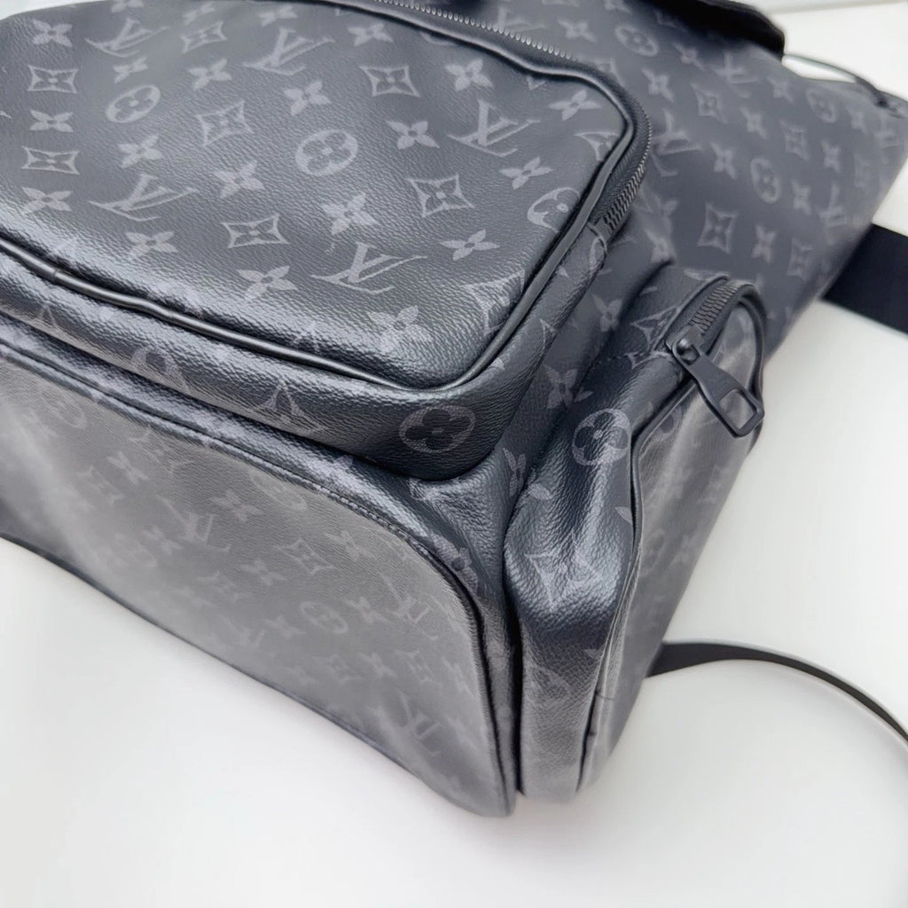 Louis Vuitton Black Monogram Eclipse Men's Backpack Classic