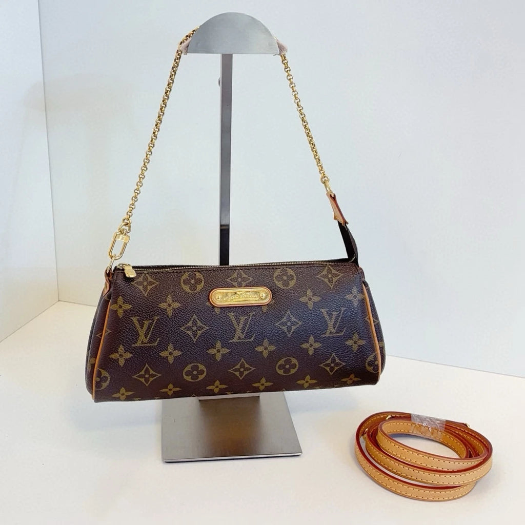 Louis Vuitton Monogram Eva Handbag Crossbody Bag Monogram Canvas