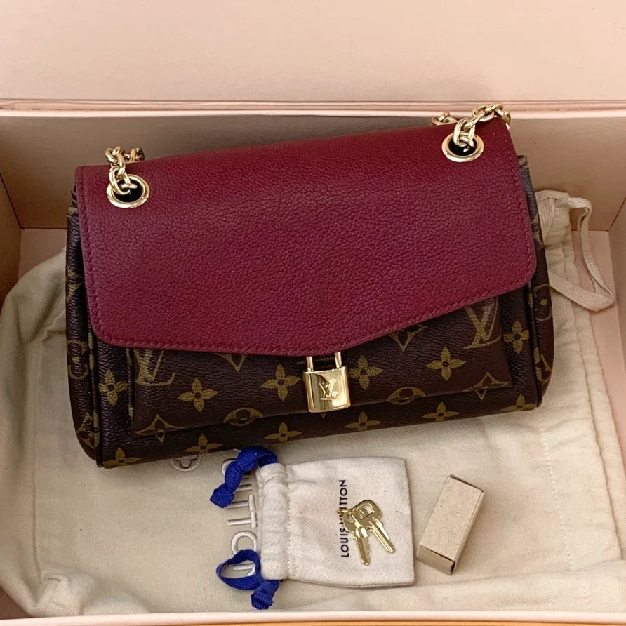 Louis Vuitton Borsa Saint Germain BB Calfskin Monogram Crossbody Bag Women S