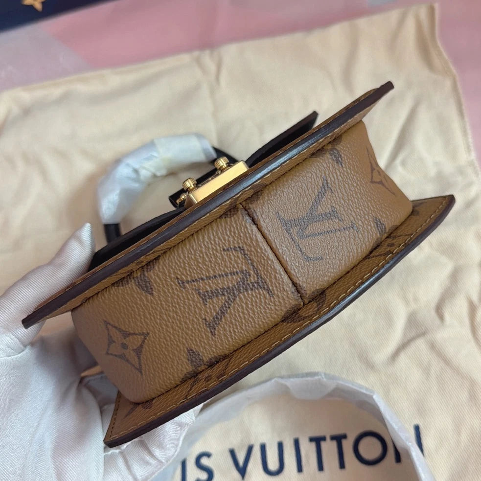 Louis Vuitton Tillsit Mini Monogram Canvas Handbag Crossbody Chip Version