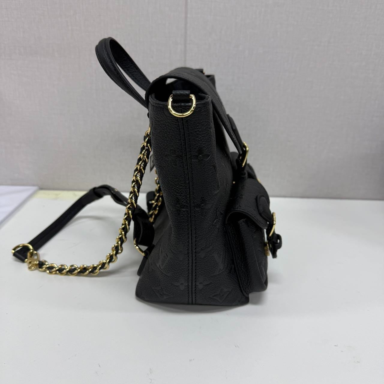 SJ0001 LV Montsorious backpack mini black