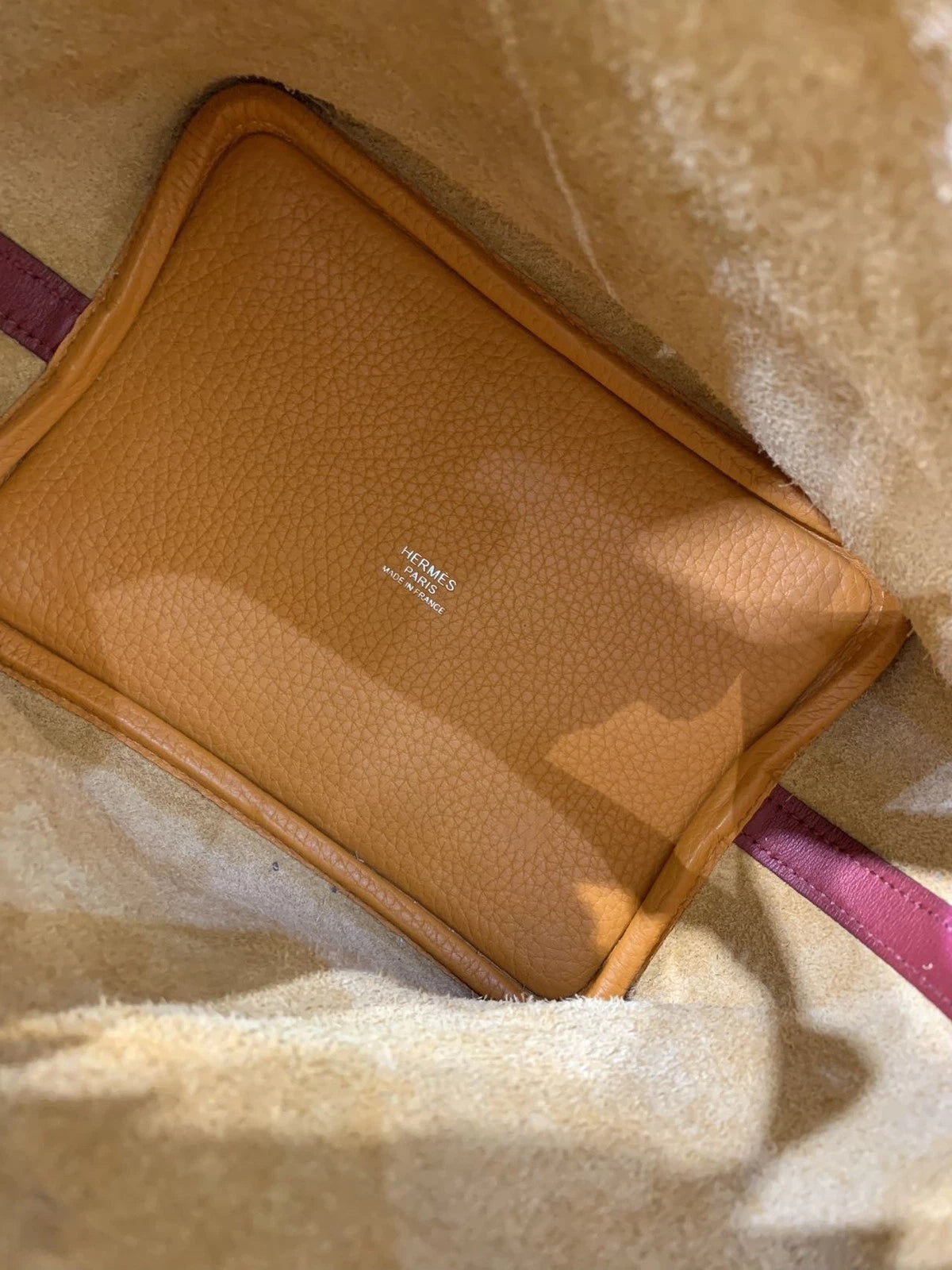 Hermes Picotin18 TC Leather Bicolor Bucket Bag For Women