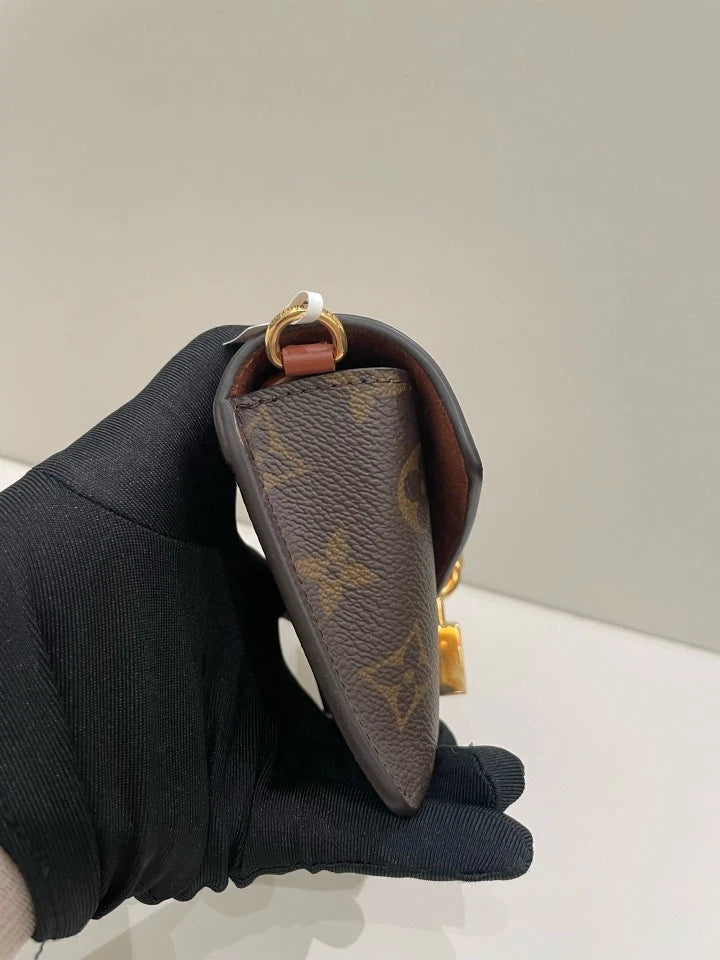 Louis Vuitton Canvas Padlock Shoulder Bag For Women