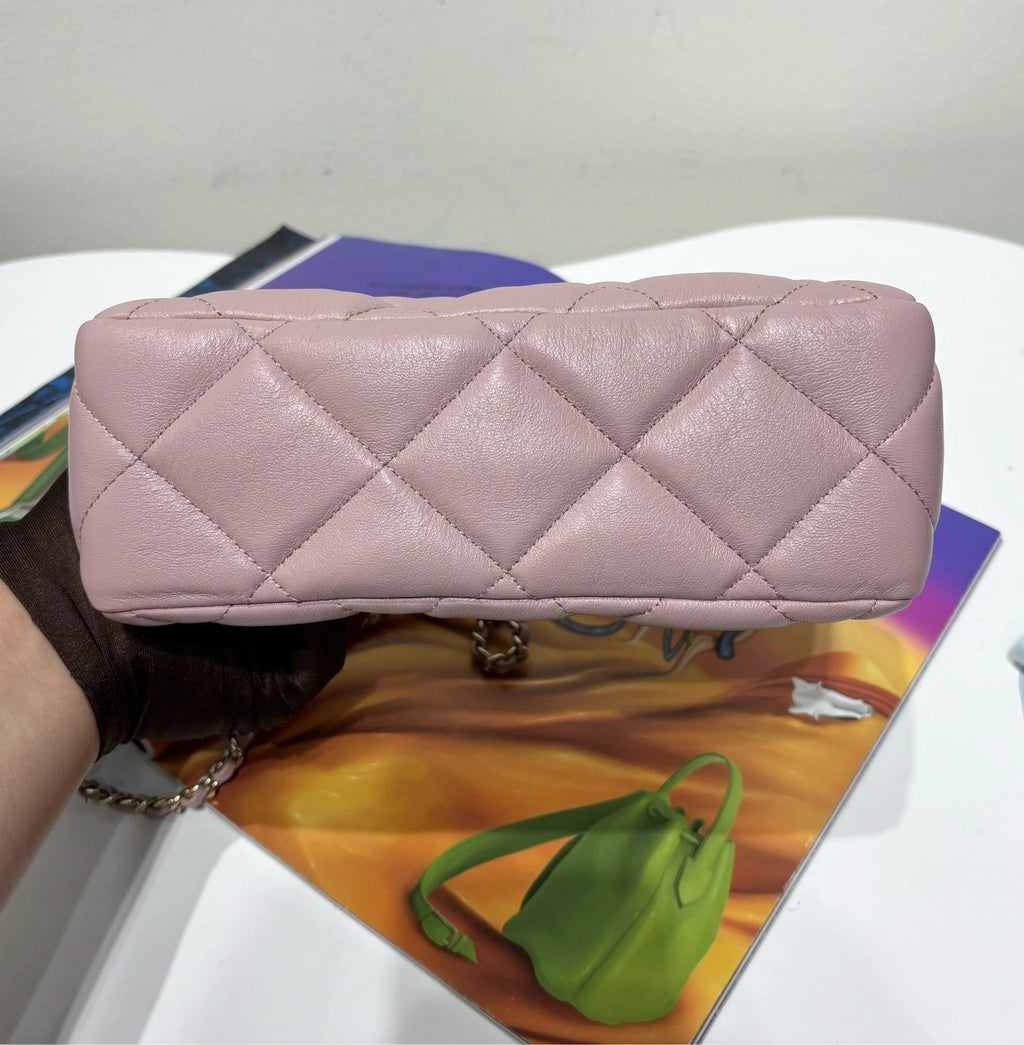 Chanel Pink Evening Clutch Bag For Women