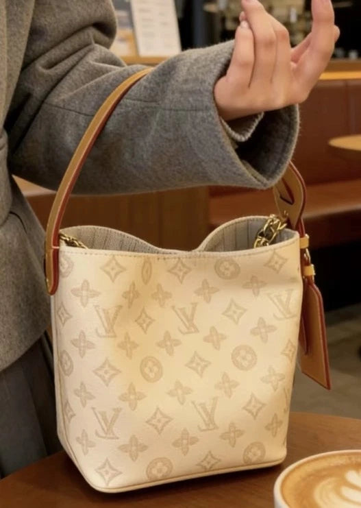 Louis Vuitton All In BB 130th Limited Bucket Bag Beige For Women