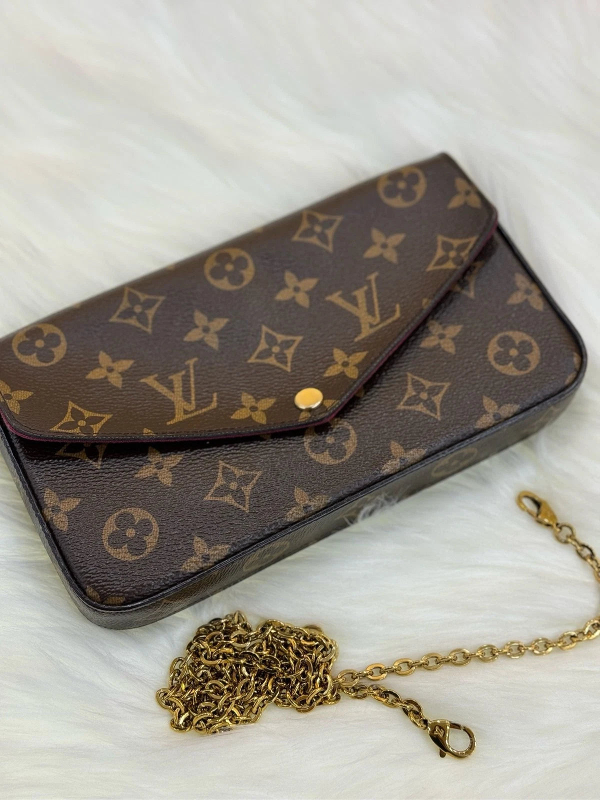 Louis Vuitton Monogram 3-in-1 Canvas Crossbody Shoulder Bag For Women