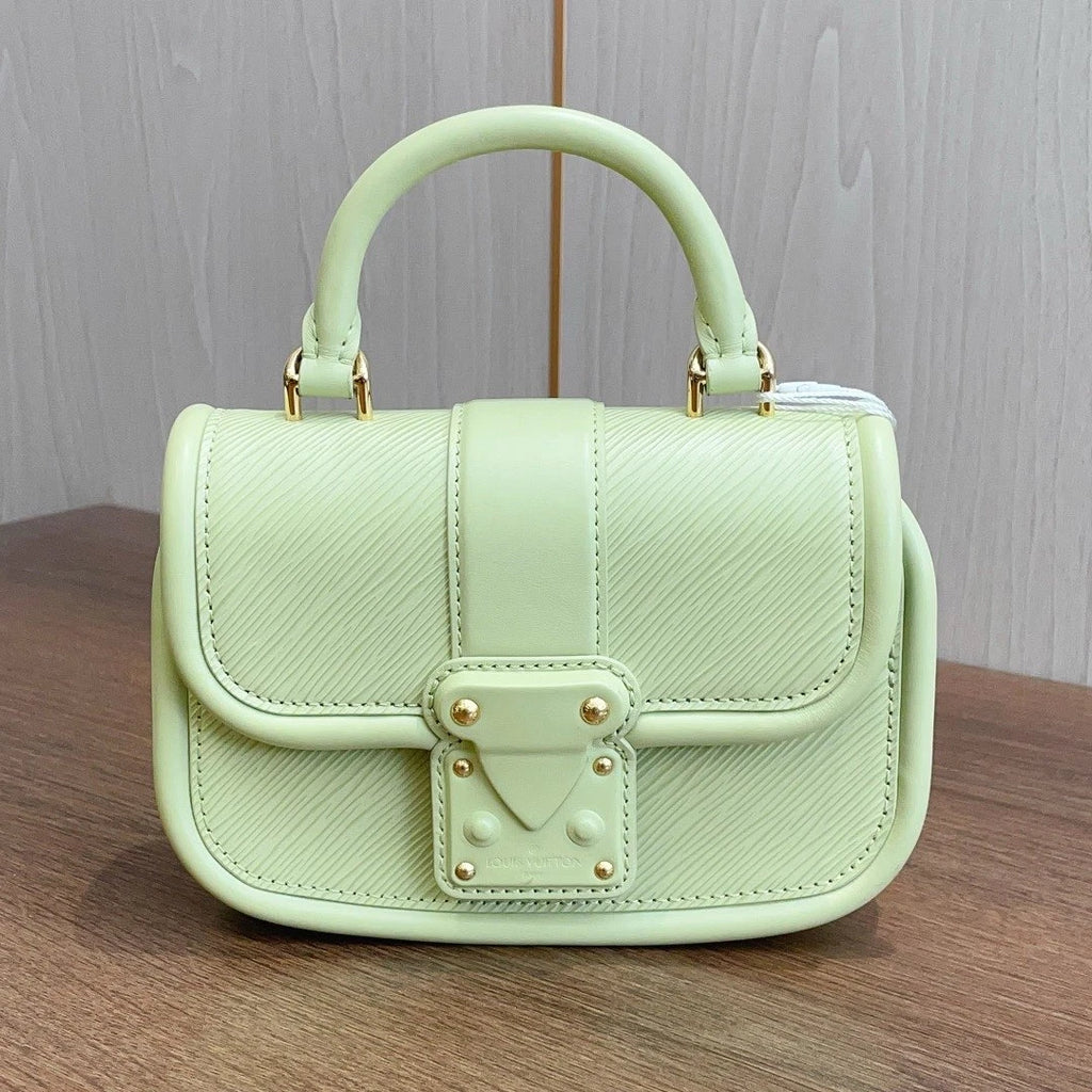 Louis Vuitton Hide And Seek Messenger Bag Daily Casual Avocado Green Epi