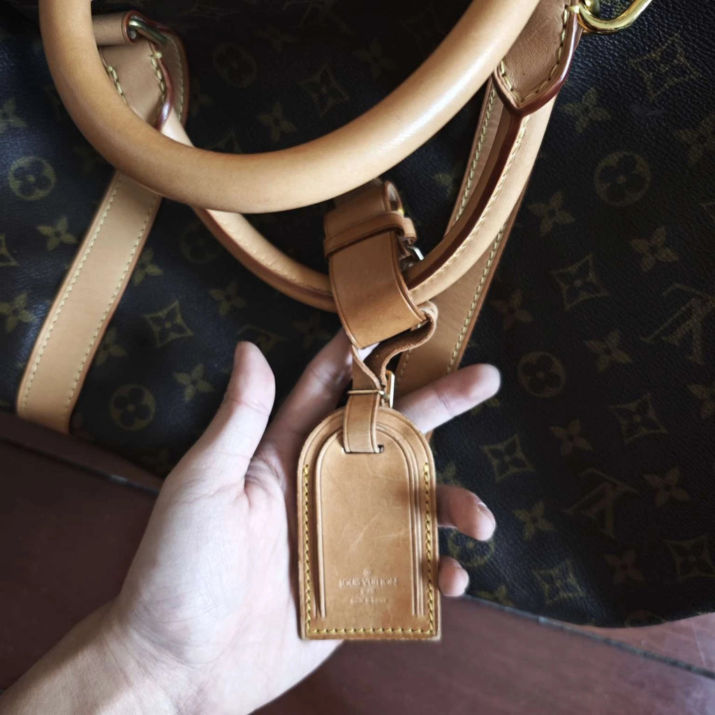 Louis Vuitton Canvas Keepall60 Travel Bag For Women
