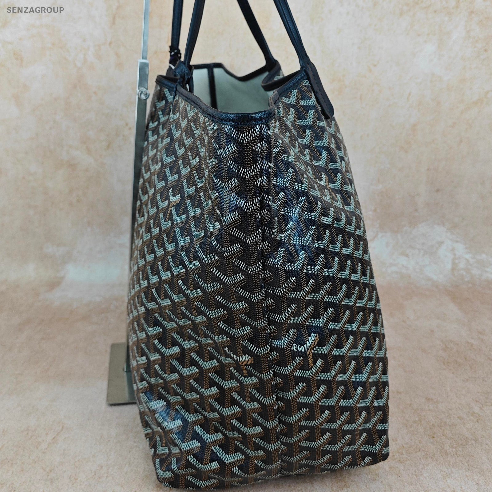 Goyard Black Tote Bag Large Shopping Shoulder Bag Women Classic