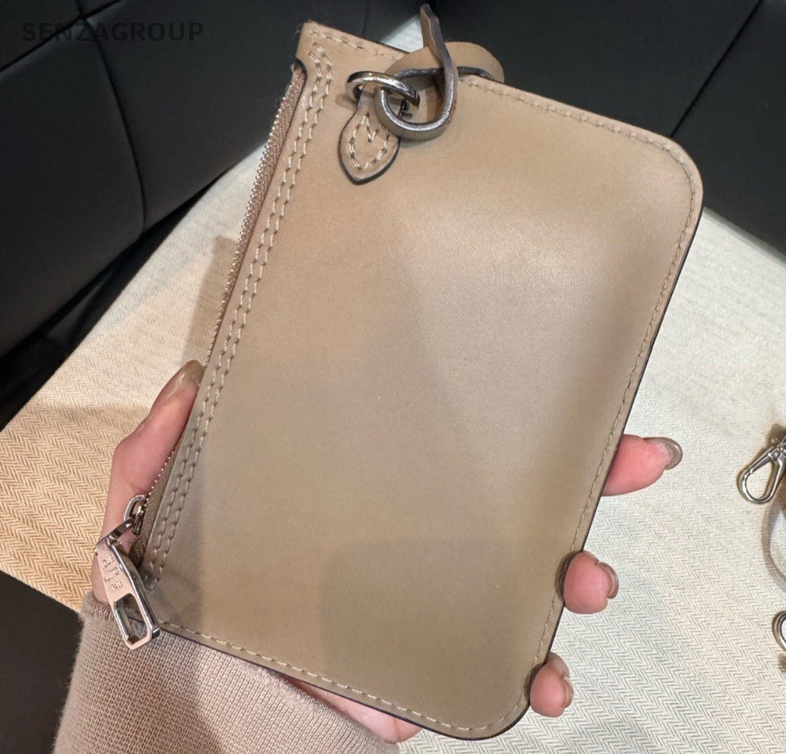 Louis Vuitton Hina Monogram Top Handle Bag Crossbody Beige Silver Women Classic