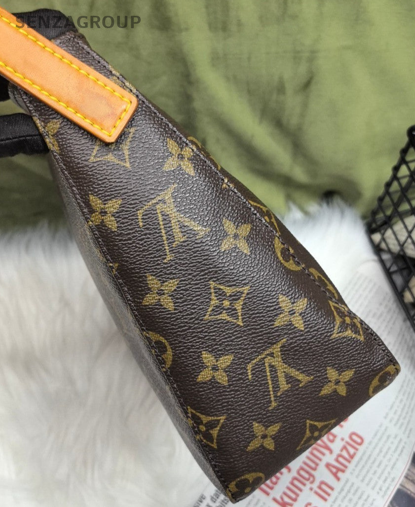 Louis Vuitton looping MM Monogram Shoulder Bag Brown Women