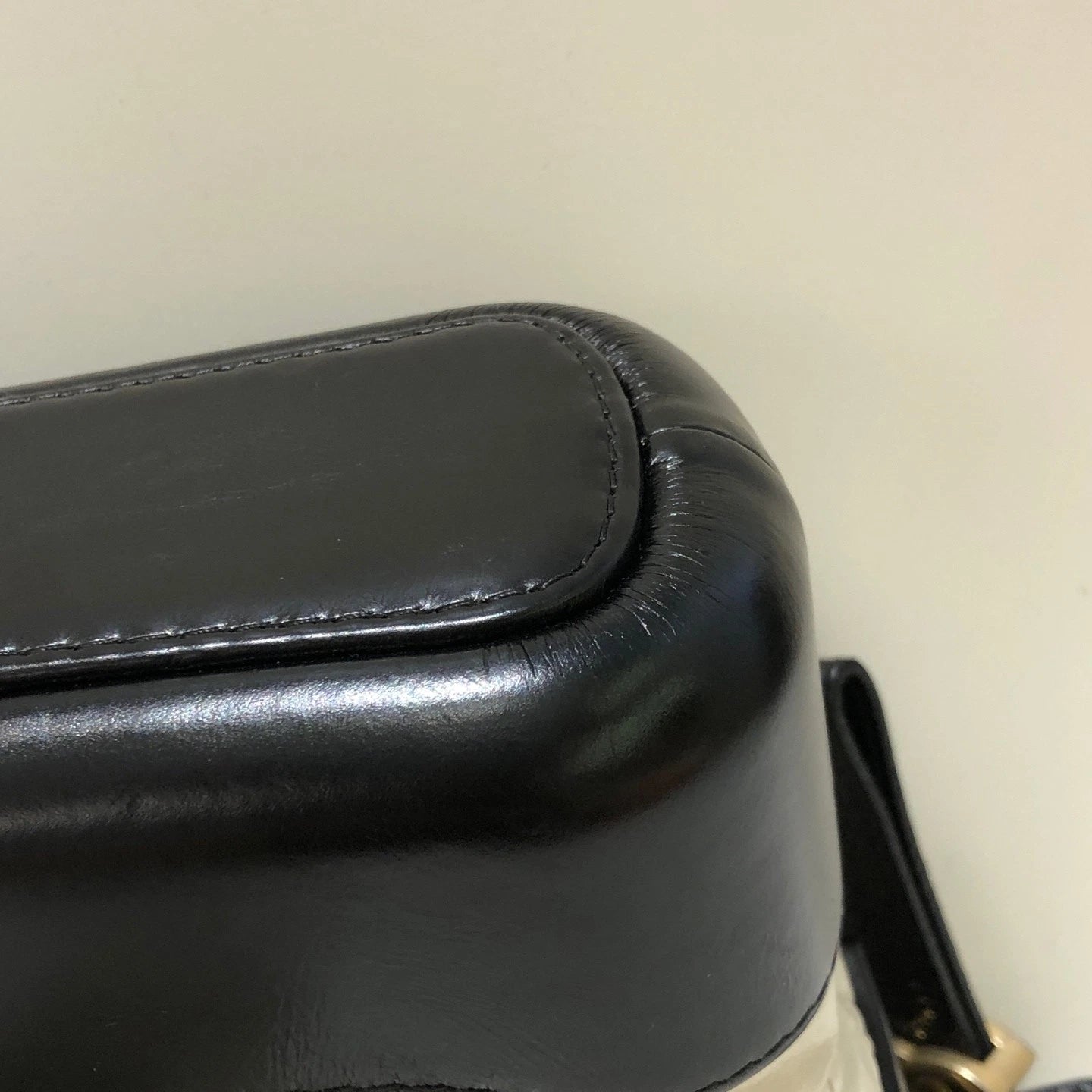 CHANEL Small Black White Colorblock Crossbody Bag For Women