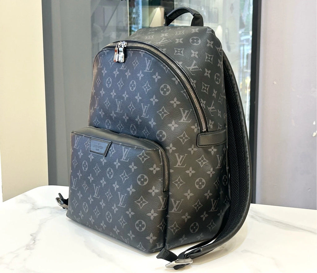 Louis Vuitton Black Canvas Discovery Backpack For Unisex