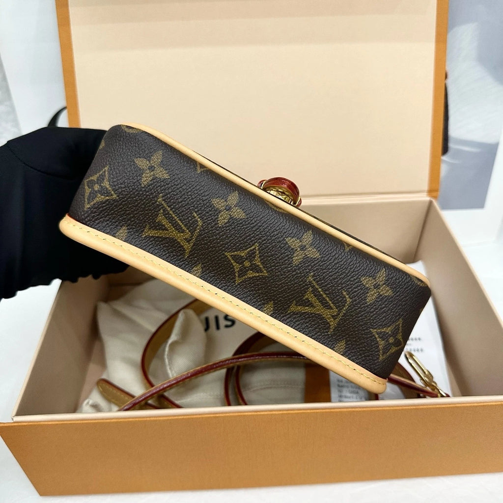 Louis Vuitton Monogram Canvas Diane Nano Shoulder Bag For Women
