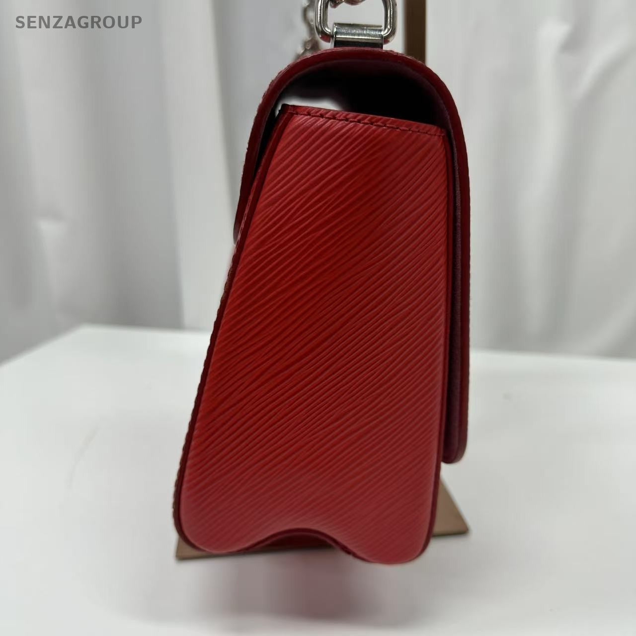 Louis Vuitton Twist Epi Leather Red with silver Shoulder Crossbody bag