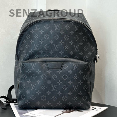 Louis Vuitton Discovery Apollo Black Monogram Backpack Unisex Classic