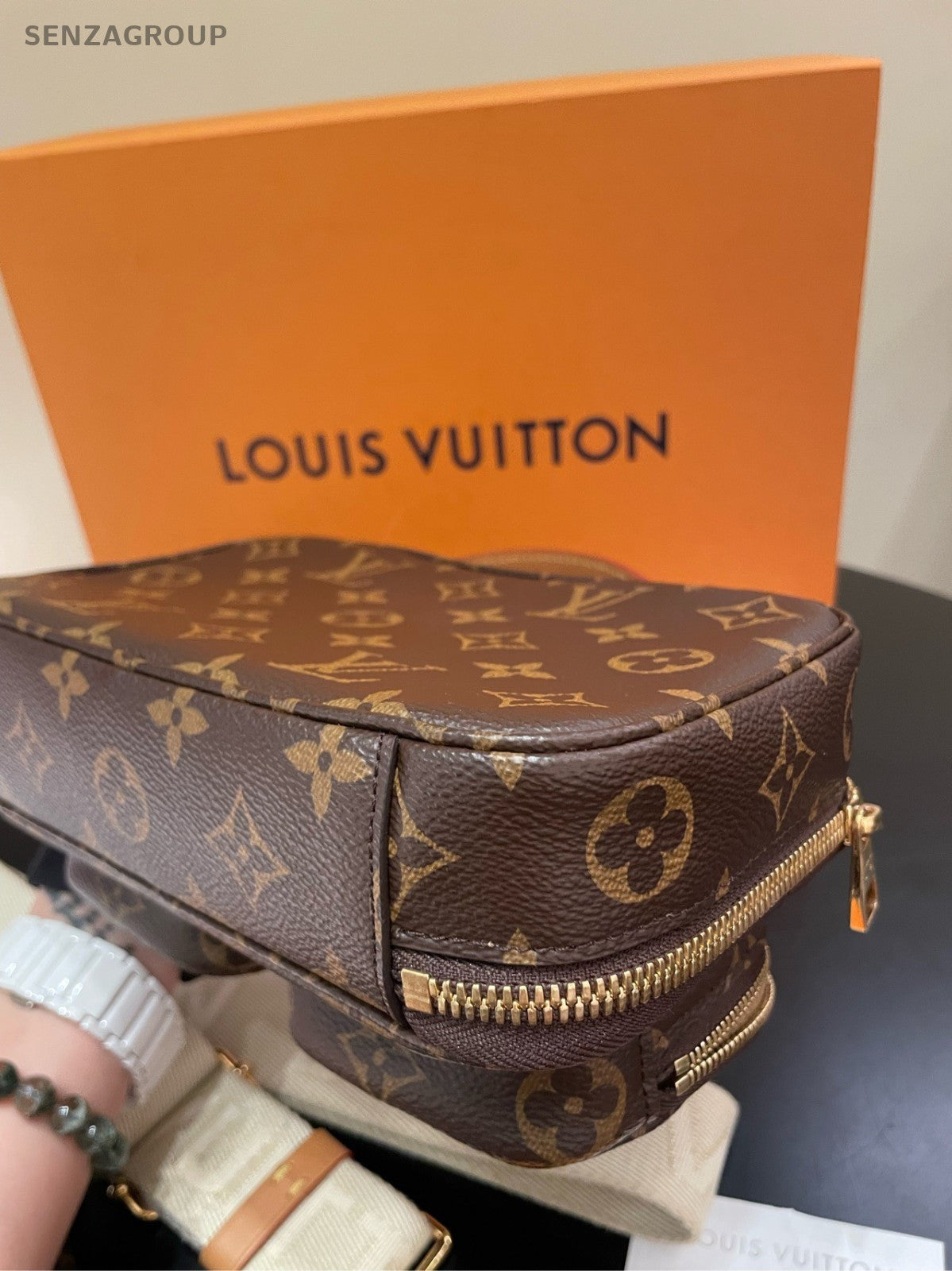 Louis Vuitton Utility Camera bag Monogram Top Handle 2way Crossbody bag