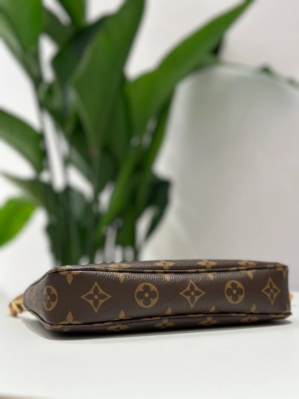 Louis Vuitton Pochette Accessoires Monogram Canvas Large Shoulder Bag