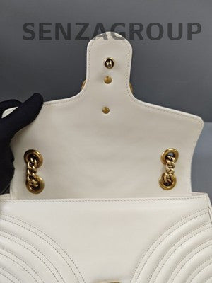 Gucci Marmont 26 Chain Shoulder Crossbody Bag - Classic Women's Fashion