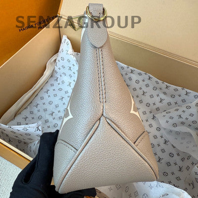 Louis Vuitton Monogram Grey Gold Chain Shoulder Bag Women's Fashion Classic