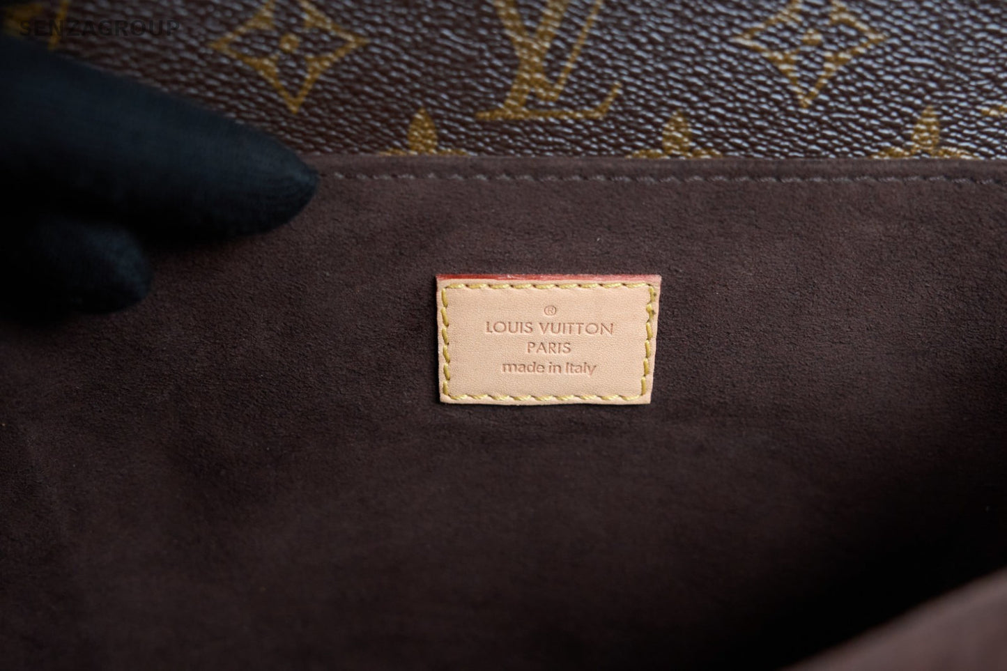 Louis Vuitton Monogram Messenger Bag Shoulder Crossbody Bag Women Brown