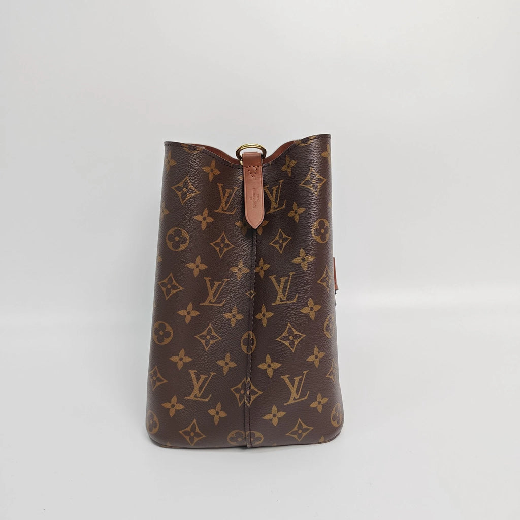 Louis Vuitton Monogram Brown Canvas Neonoe Bucket Bag For Women