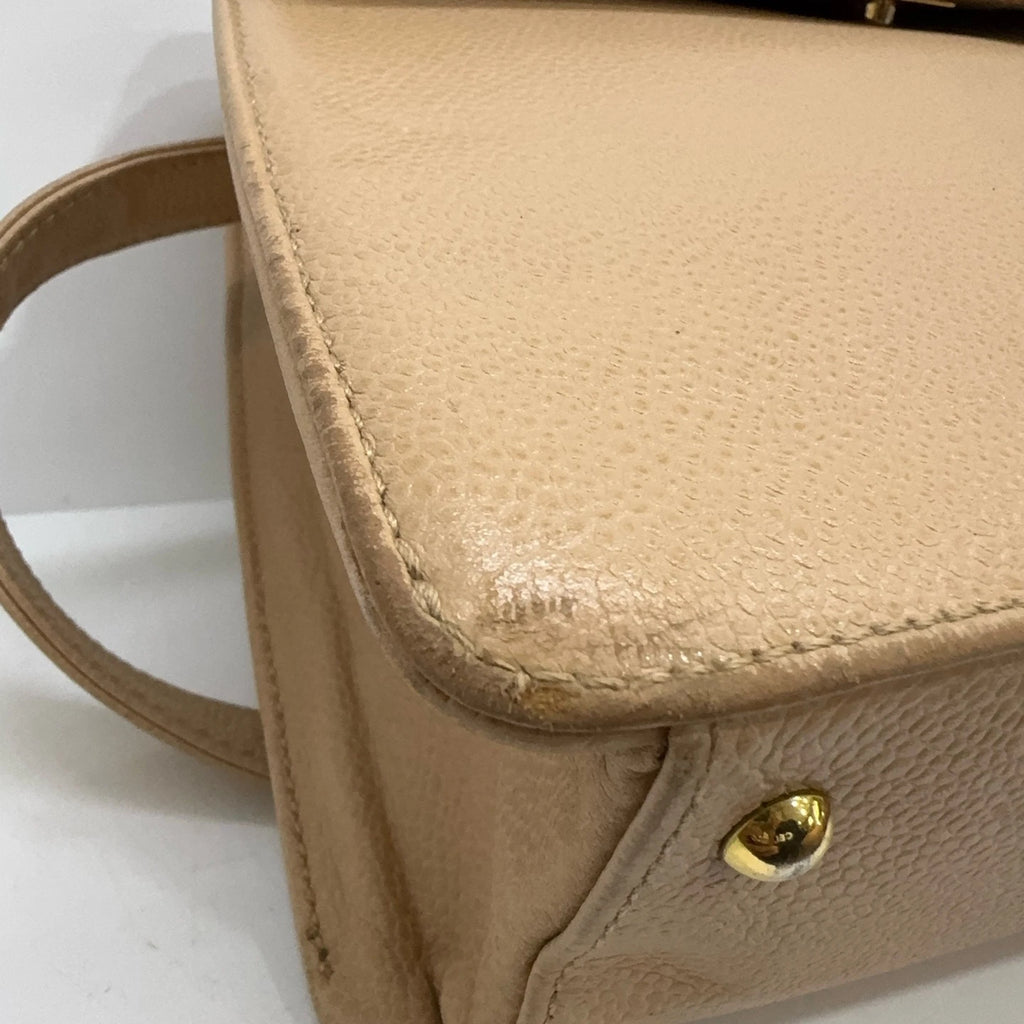 CHANEL Beige Kelly Shoulder Handbag for Women