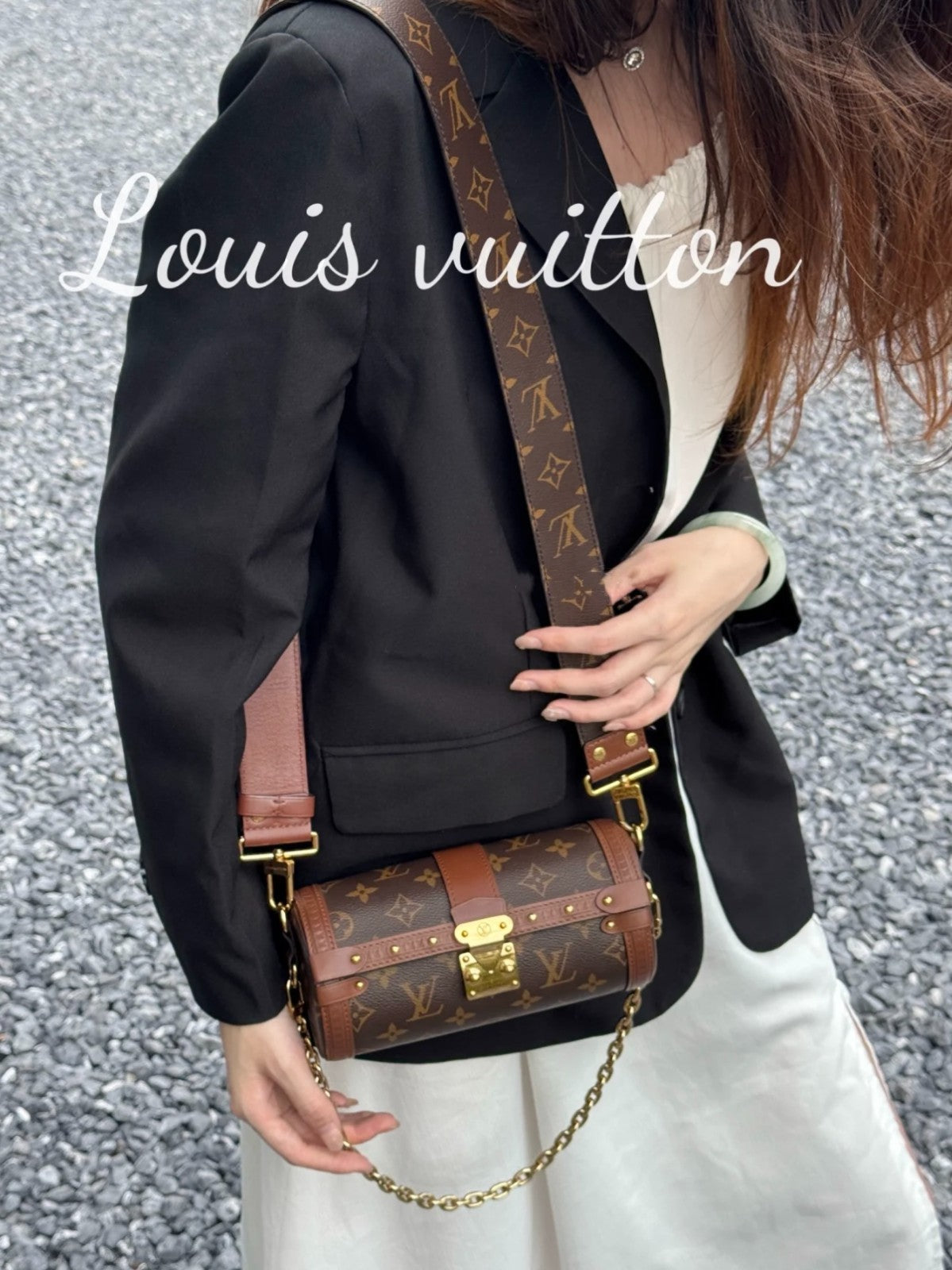 Louis Vuitton papillon trunk Chain Strap Shoulder bag Crossbody Almost Brand NEW