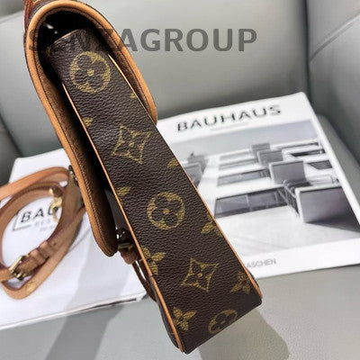 Louis Vuitton Monogram Transformer Large Backpack Brown Gold Buckle Unisex