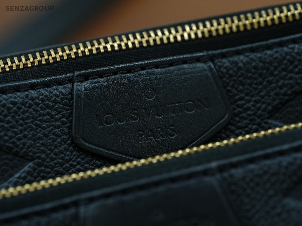 Louis Vuitton Multi Pochette Black Monogram Empreinte Shoulder bag Women Classic