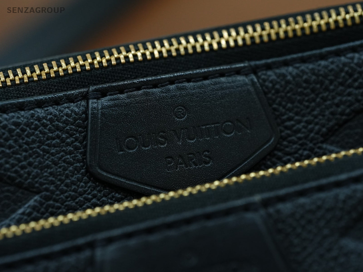 Louis Vuitton Multi Pochette Black Monogram Empreinte Shoulder bag Women Classic