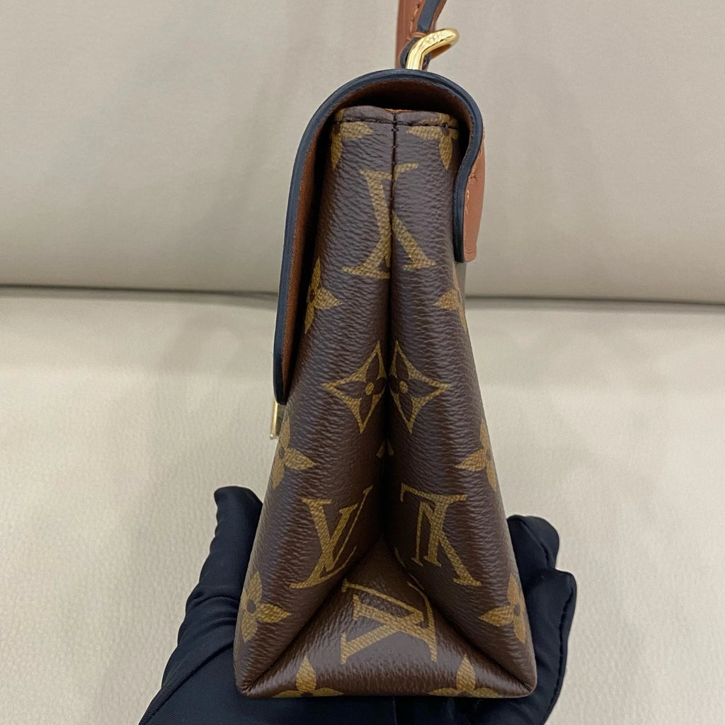 Louis Vuitton Locky BB Brown Monogram Canvas Shoulder Bag For Women