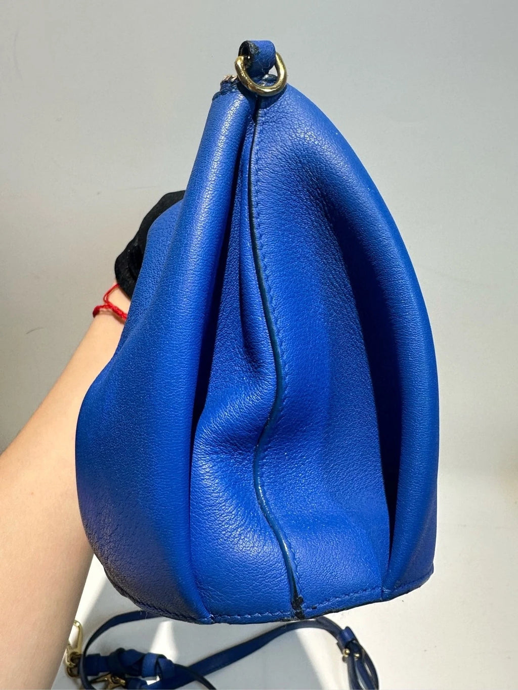 Loewe Blue Cute Elephant Shoulder Bag For Women