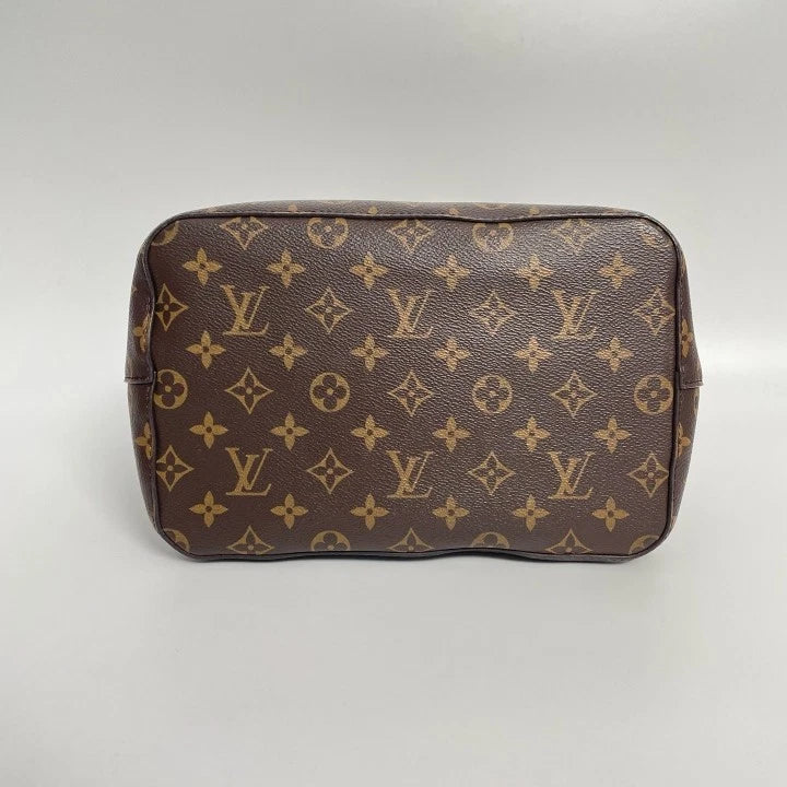 Louis Vuitton Neonoe Monogram Canvas Red Bucket Bag For Women