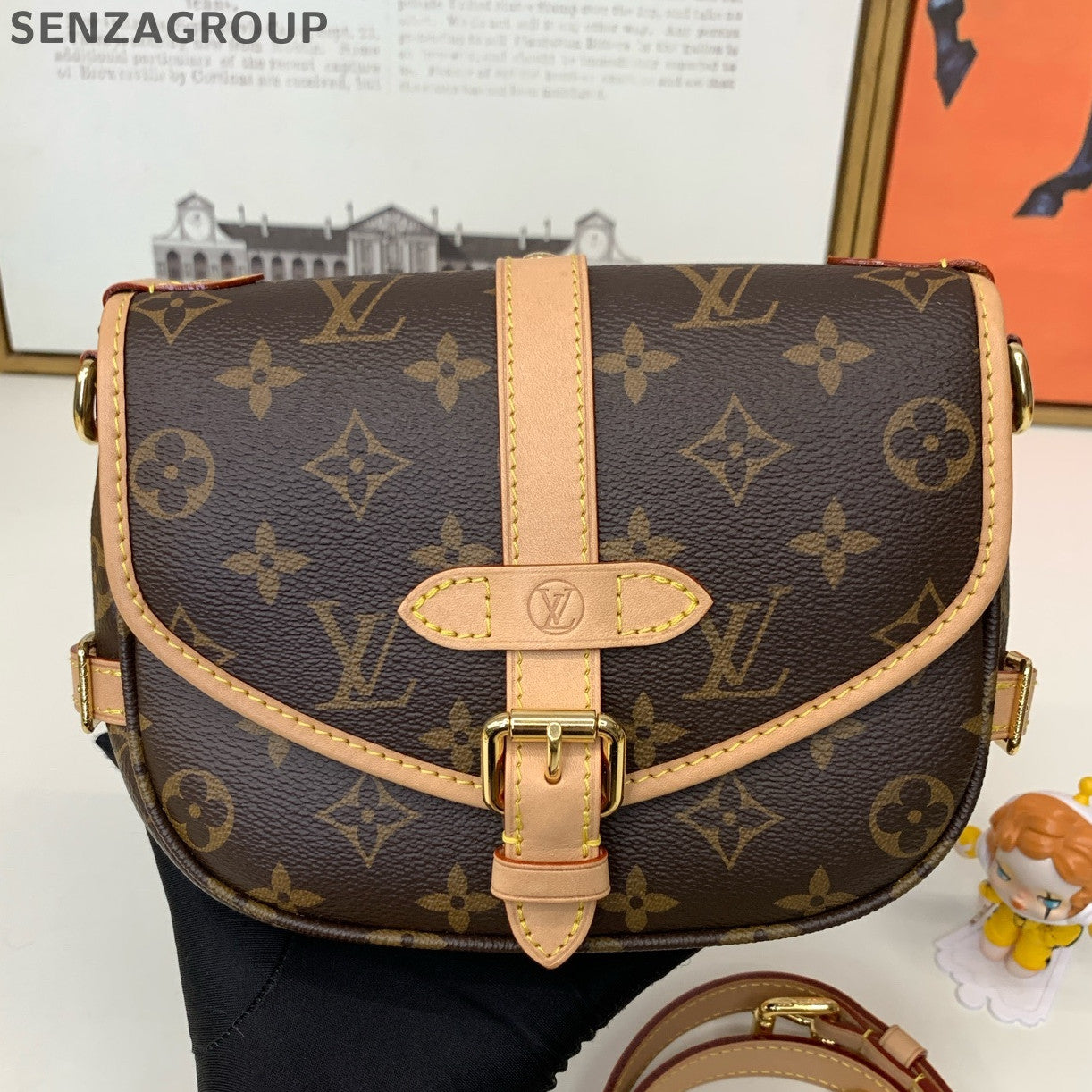 Louis Vuitton Saumur BB Monogram Handbag - Classic Women's Shoulder Bag