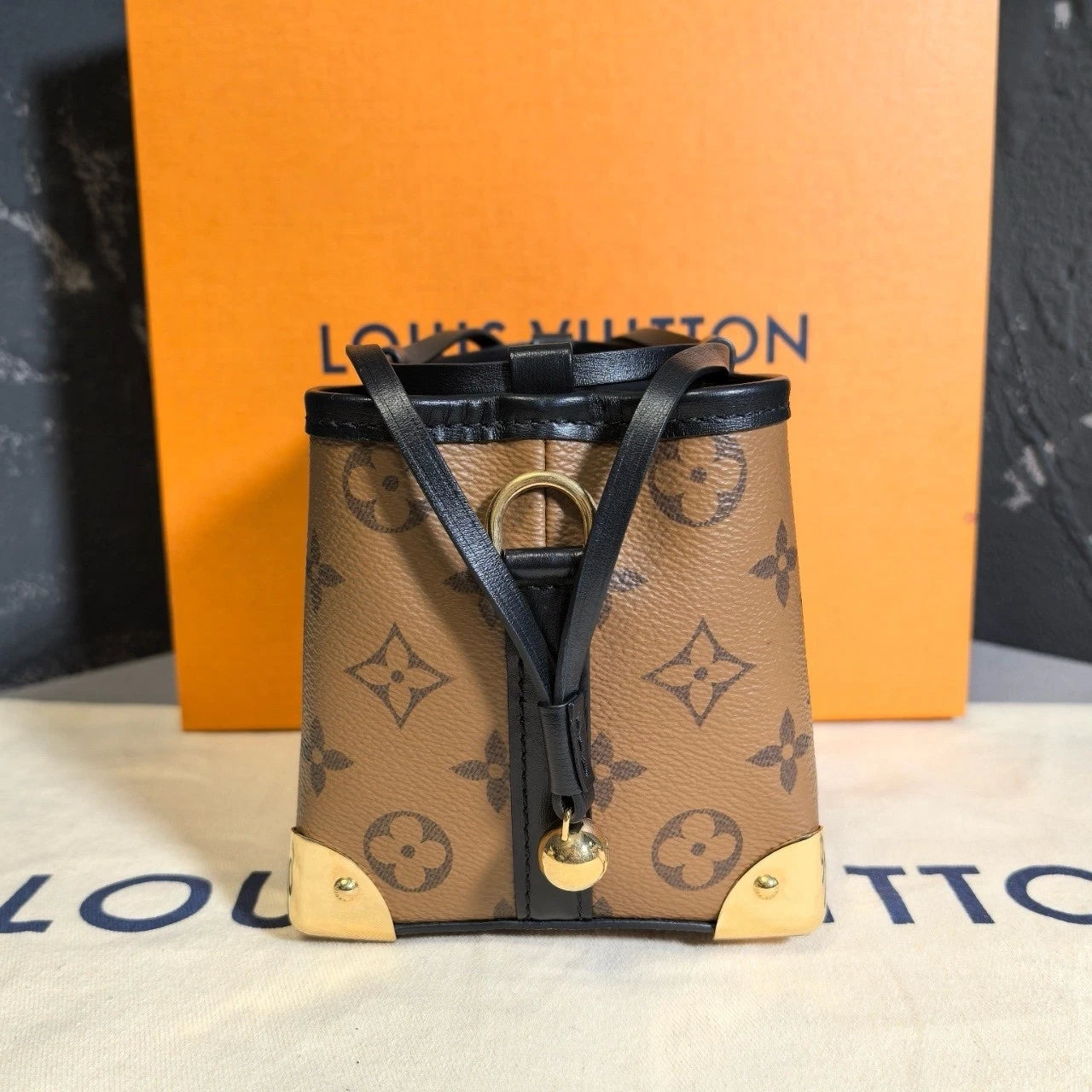 Louis Vuitton Brown Leather Crossbody Bag For Women