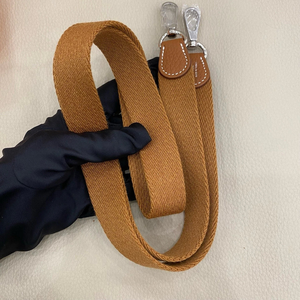 Hermes Evelyne16 Mini Brown Canvas Crossbody Bag For Women