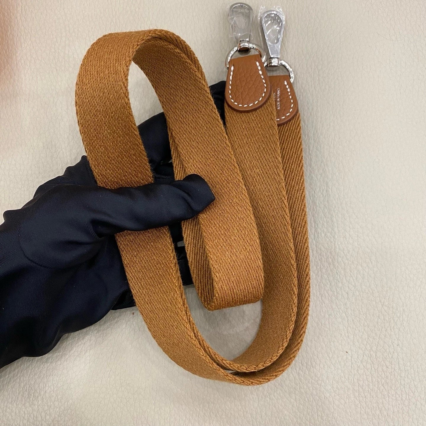 Hermes Evelyne16 Mini Brown Canvas Crossbody Bag For Women