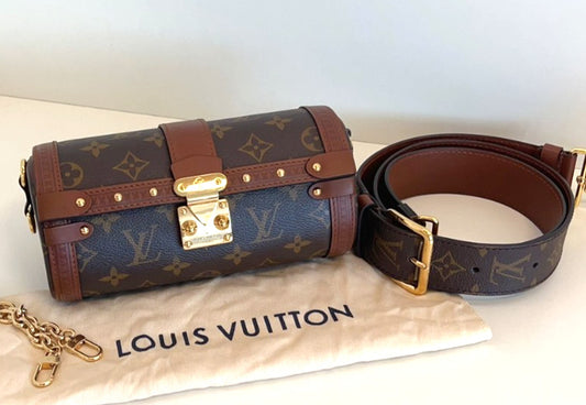 Louis Vuitton papillon trunk Chain Strap Shoulder bag Crossbody Almost Brand NEW